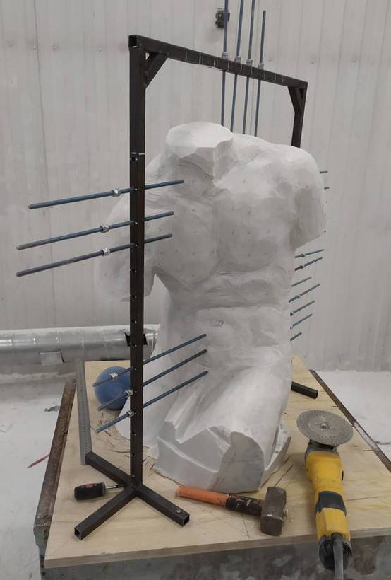 Работа камнерезной мастерской Алексея Короткова