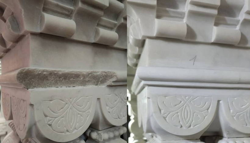 Работа камнерезной мастерской Алексея Короткова